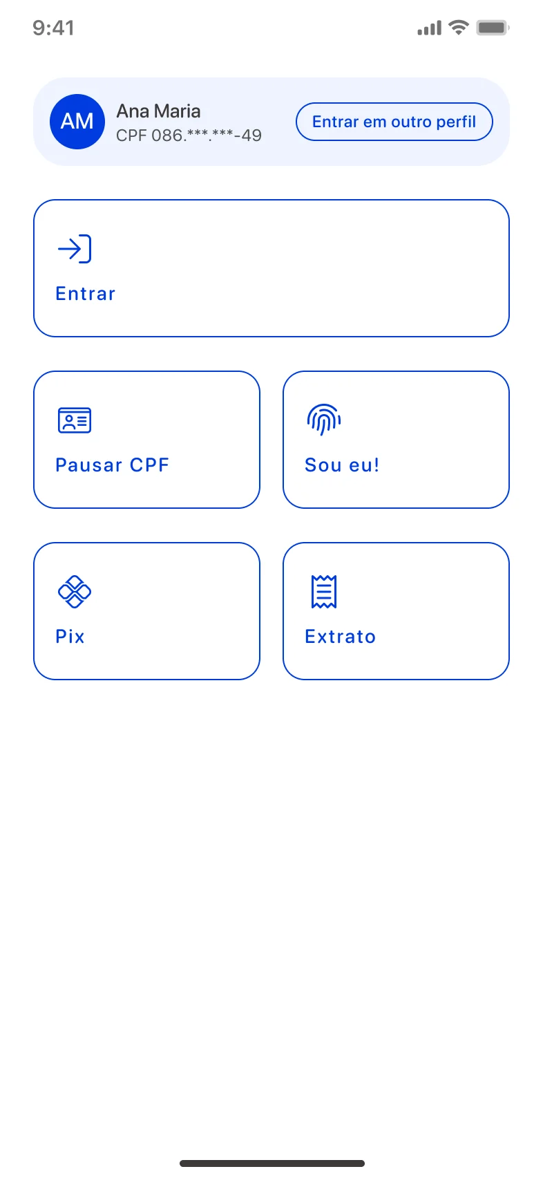 De volta, sem digitar de novo