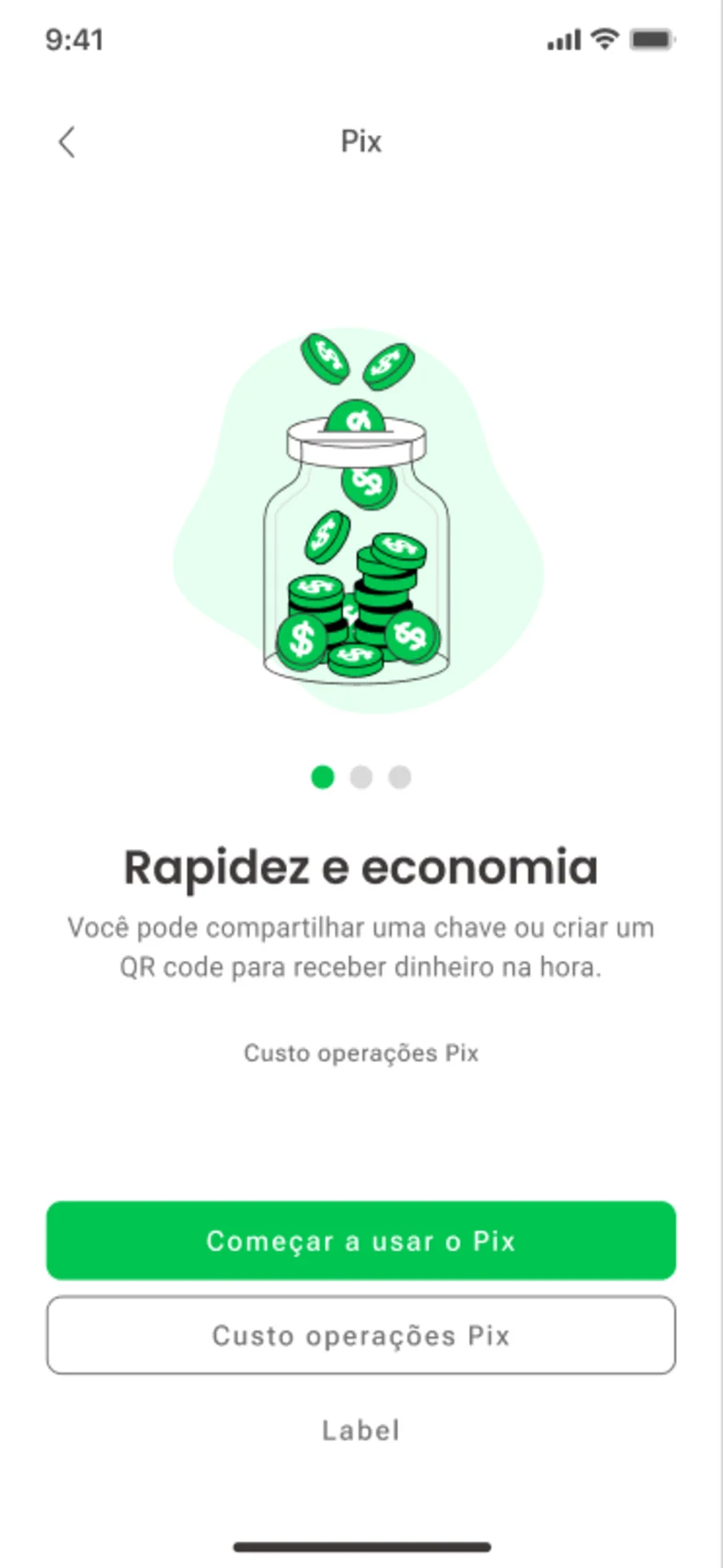 Onboarding do Pix · 1